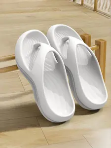 Fashion Casual Simple Slippers, Outdoor Travel Soft Sole Sandals, Home Bathroom Non-Slip Slipper, Comfortable and Stylish, Beach Slides Sandals, Footwear