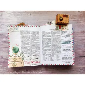 We'll Bring The World His Truth Doctrine and Covenants Journaling Page Kit Scripture Travel