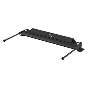 30-Inch Box and Pan Brake with 0-135 Degree Adjustable Bend, 18-Gauge Sheet Metal Capacity, Heavy-Duty Manual Bending Brake and Bender for Fabrication Shops, Home Metalworking, Precise Alignment, Cast Iron Frame