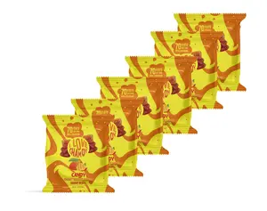 I Love Chamoy Candy - Low Sugar Mexican Candy - Chamoy Mango Flavor (6 Bags) - Sweet & Sour Candy Snack