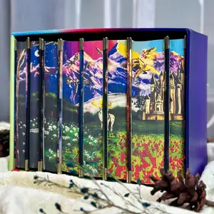 Throne of Glass Firelight Edition – 8 Book Hardcover Collector’s Set with Premium Display Box