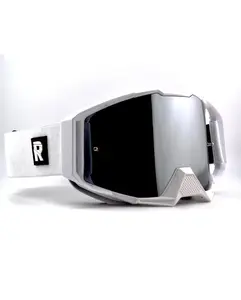 white motocross goggles