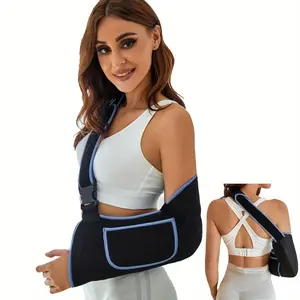 Breathable Mesh Arm Sling, Adjustable Shoulder Strap Support Brace, Unisex Left/Right Arm Stabilizer for Daily Comfort and Injury Recovery
