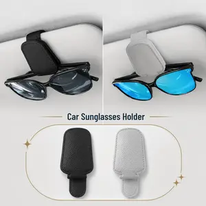 1 Count Car Sun Visor Eyeglasses Clip, Multifunctional Auto Glasses Holder, Durable Eyewear Storage Bracket, Universal Vehicle Interior Organizer Car Accessories Visor Sunglasses Holder Clip