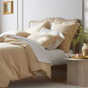 Premium Smooth Supima® Cotton Wrinkle-Free Sateen Bed Sheet Set - Yellow