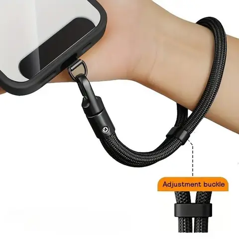 360° Rotatable Phone Lanyard, Adjustable Non-winding Mobile Phone Strap, Anti-fall Safety Wristband, Phone Strap Holder, Phone Accessories for Outdoor Activities, Cell Phone Strap