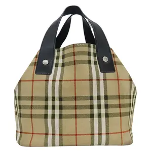 Pre-owned BURBERRY Suede Shoulder Bags Handbag