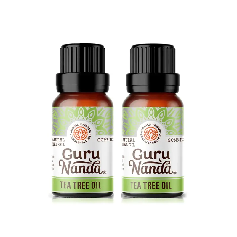 Tea Tree Essential Oil (2-Pack) Wellness Aromatherapy