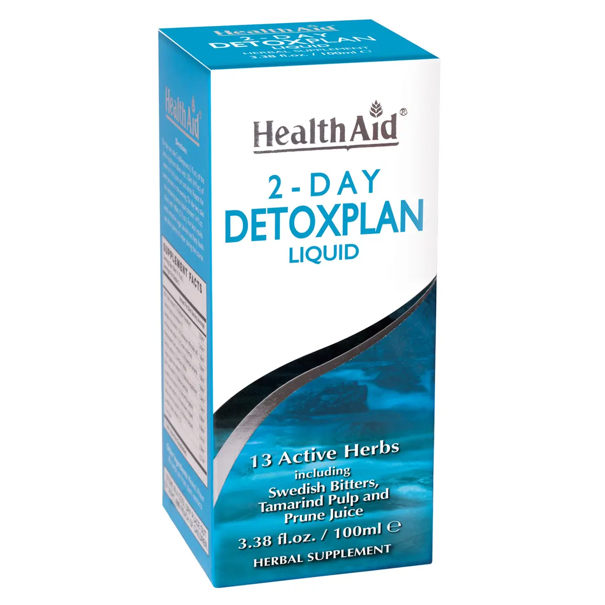 HealthAid 2 Day Detox with 13 Active Herbs, Helps Remove Toxins and Maintain Healthy Body Function