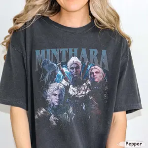 Comfort Colors© Limited Minthara Baldurs Gate 3 Vintage T-Shirt, DMC Game Shirt, Gift For Women and Man Unisex T-Shirt