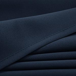 Back Tab and Rod Pocket Plain Curtains 2 panels — Deconovo Thermal Insulated Room Darkening Curtains