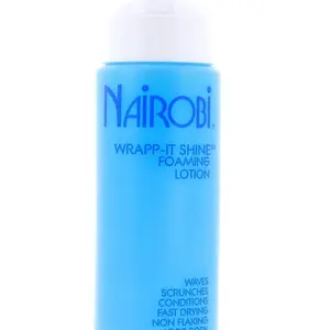 Nairobi Wrapp-It Shine Foaming Lotion - Haircare Product with Smoothing, Lightweight Formula, 8 oz
