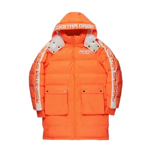 Nikita 2.0 Reflective Orange Puffer Jacket