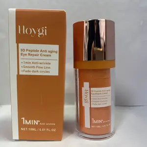 5D Peptide Anti-Wrinkle Eye Cream, Eye Brightener, Firming, Reduces Dark Circles, Fine Lines, Tail Bags, Smooth Nourishing Eyelid Care