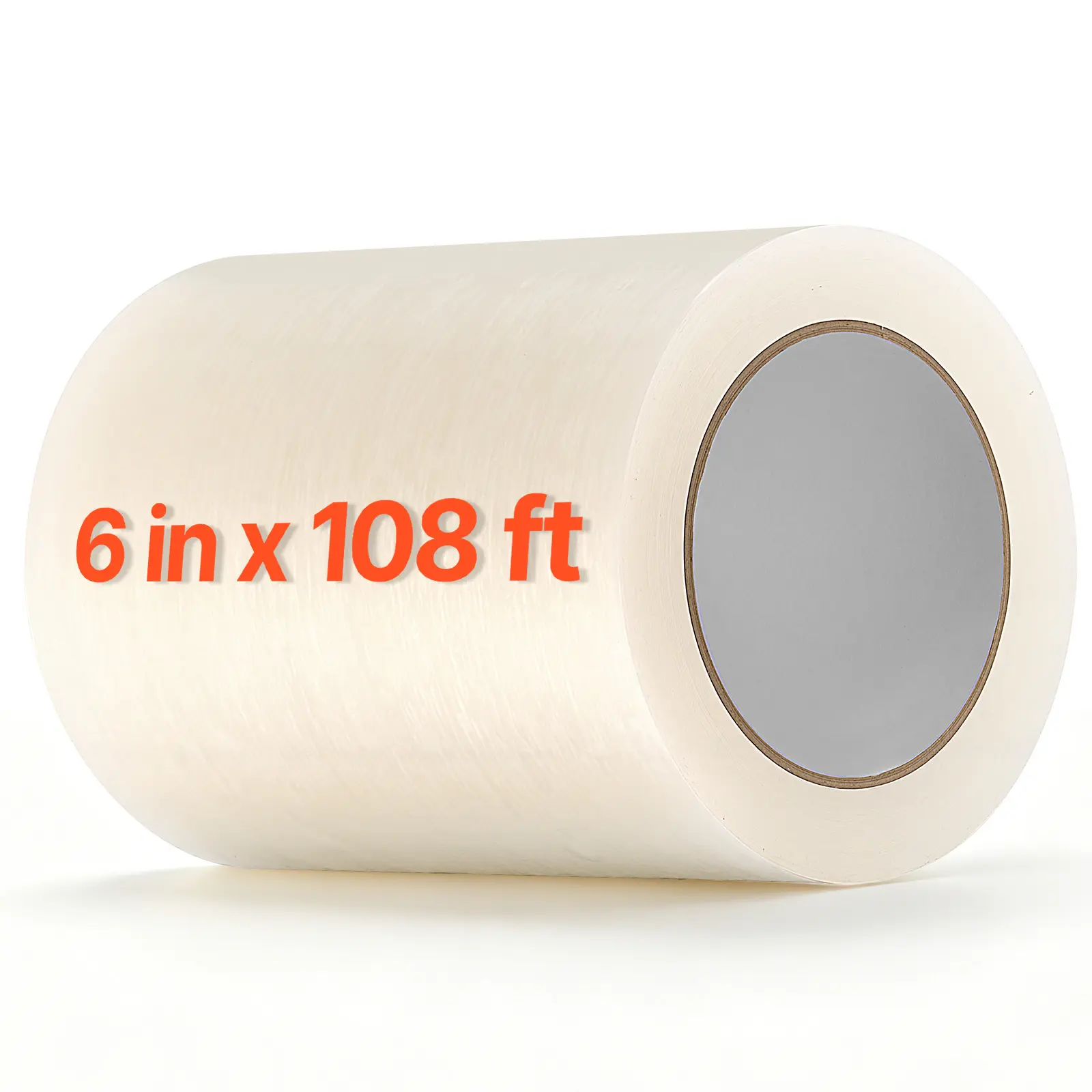 VEVOR Greenhouse Repair Tape 6 in x 108 ft 6.3 Mil Clear Polyethylene Patch, for Plastic Sheeting & Tent Seaming Sealing, Waterproof & Sun-Resistant, Heavy Duty Greenhouse Sheeting Coverings Film Tape
