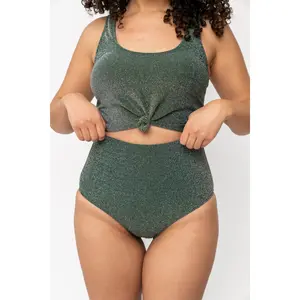 Wave Bottom | Emerald Shimmer