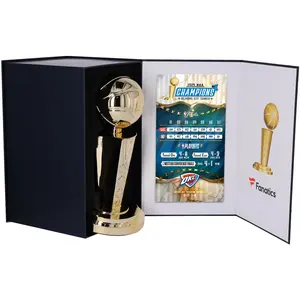Oklahoma City Thunder 2025 NBA Finals Champions 12" Larry O'Brien Replica Trophy - Fanatics Authentic Certified