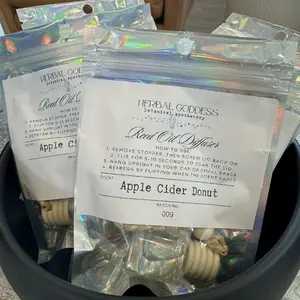 Fall Air Freshener Pumpkin Spice Latte Apple Cider Donut Oil Diffuser Natural Hanging Fragrance Non Toxic Fragrance Phthalate & Paraben Free Long Lasting Scent Fall Scents