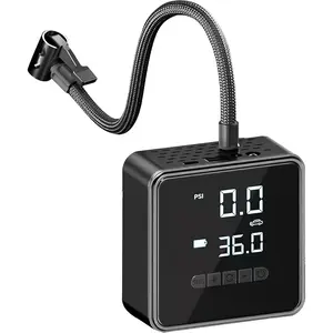 Tire Inflator Portable Air Compressor - 150 PSI Air Pump for Car Tires - 2X Faster Inflation, Smart Pump Tire Inflator for Cars, Motorcycles, Bicycles, Balls