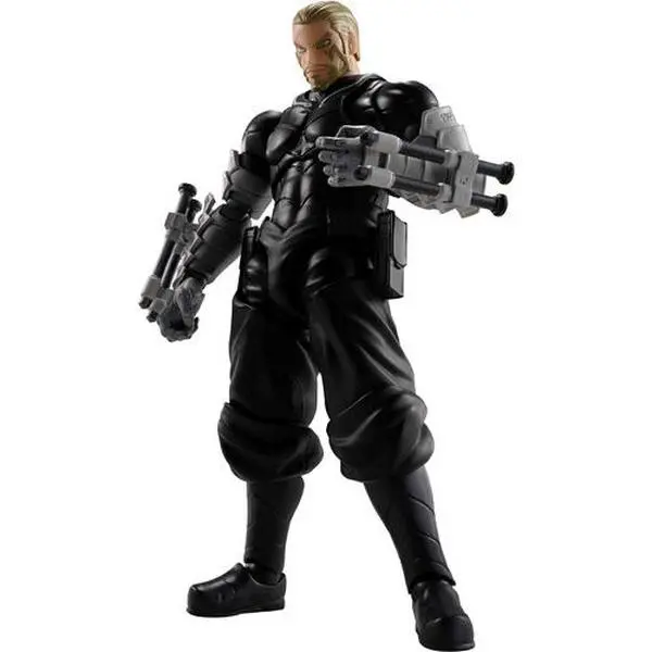 Tamashii Nations - S.H.Figuarts Kaiju No.8 NO8 Isao Shinomiya Statue Figurine, Multicolor TV Movie Char Display Collectible
