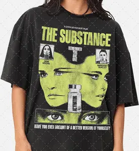 Limited The Substance 2024 T-shirt, Demi Moore T-Shirt, Margaret Qualley T-Shirt, Gift For Man and Woman Unisex T-Shirt