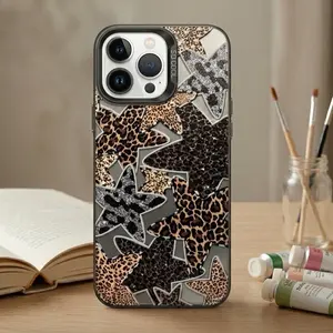 Star Fitters iPhone Case with Leopard Print Design for Stylish Protection