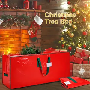 Christmas Tree Storage Bag, Durable Waterproof Material, Zipper Bag with Handle, Prevents Dust Insects and Humidity, 9.5 Foot Artificial Christmas Tree, Space Saving Bags