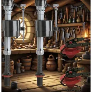 Universal Toilet Repair Kit with 2 in. Flapper - Adjustable Fill Valve Replacement - Durable Leak-Proof Design - Easy Install for Most Toilets - Water-Saving Upgrade - Corrosion-Resistant Components Bronze Pressure Vacuum Breaker with Shutoff