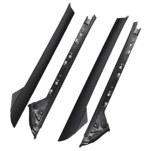 Pair Inner & Outer Windshield A Pillar Molding Trim Fit For Ford Explorer 11-19