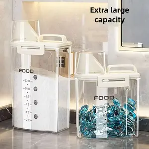Clear Laundry Detergent Dispenser, Laundry Soap Dispenser, Fabric Softener Dispenser, Liquid Laundry Detergent Container, Laundry Room, Soap Canister