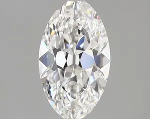 2.70 ct D VVS2 Moval 