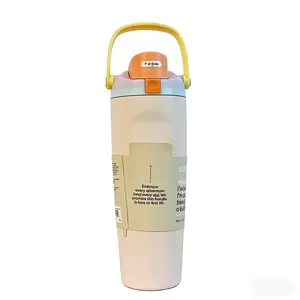 Owala 30oz FreeSip Insulated Water Bottle with Handle, Leakproof Stainless Steel Tumbler, Pastel Aesthetic, BPA-Free, Ideal for Gym, Travel & Everyday Hydration Drinkware Flasks Mug Bottled Portable toddler poinsettia black cherry can new pink