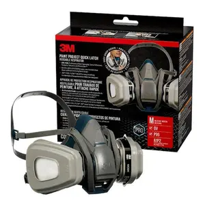 3M Paint Project Quick Latch Reusable Respirator 6502QL, OV/P95
