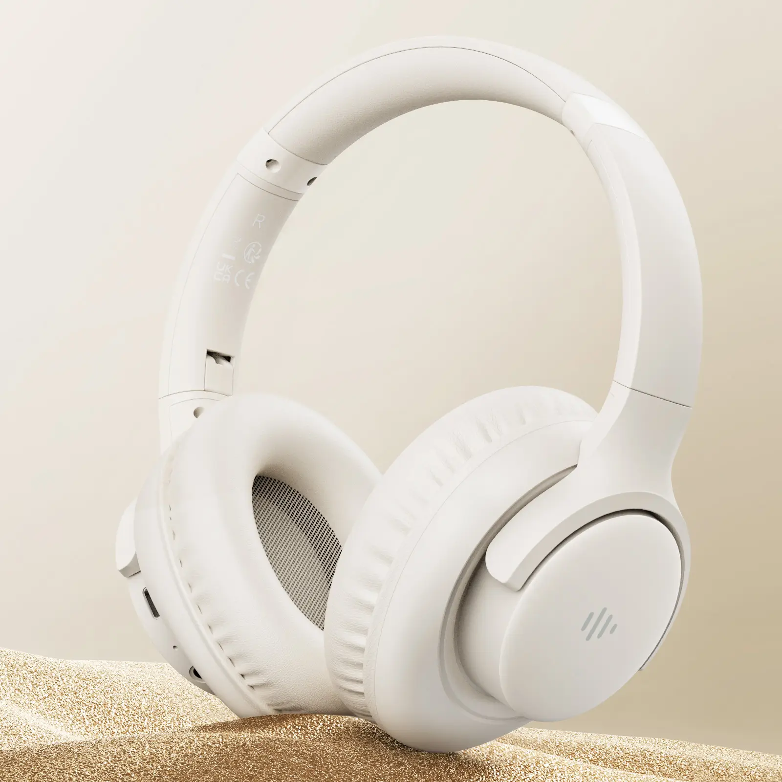 Electronic Wireless Bluetooth Headphones Over-Ear, Deep Bass Hi-Fi Stereo, 65H Playtime, Foldable Lightweight Headset with Mic for iOS/Android/PC Head