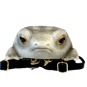 Windy Willows Grey Rain Frog Backpack - Compact Design, Ideal for Everyday Use, Versatile Accessory for Travel and Everyday Life