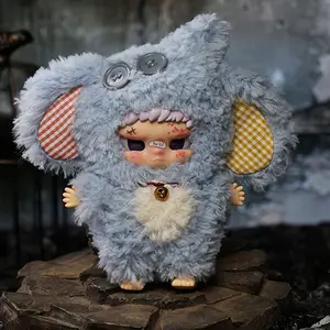 Kippo Rebellious Bad Kid Plush Blind Box, 6 Regular + 1 Hidden Edition, Birthday Gift, Bag Charm, Fun Collectible Toy