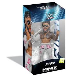 Jey Uso - WWE Minix Collectible Figurine (4.7 inch) WWE Toy Wrestling Action Figure