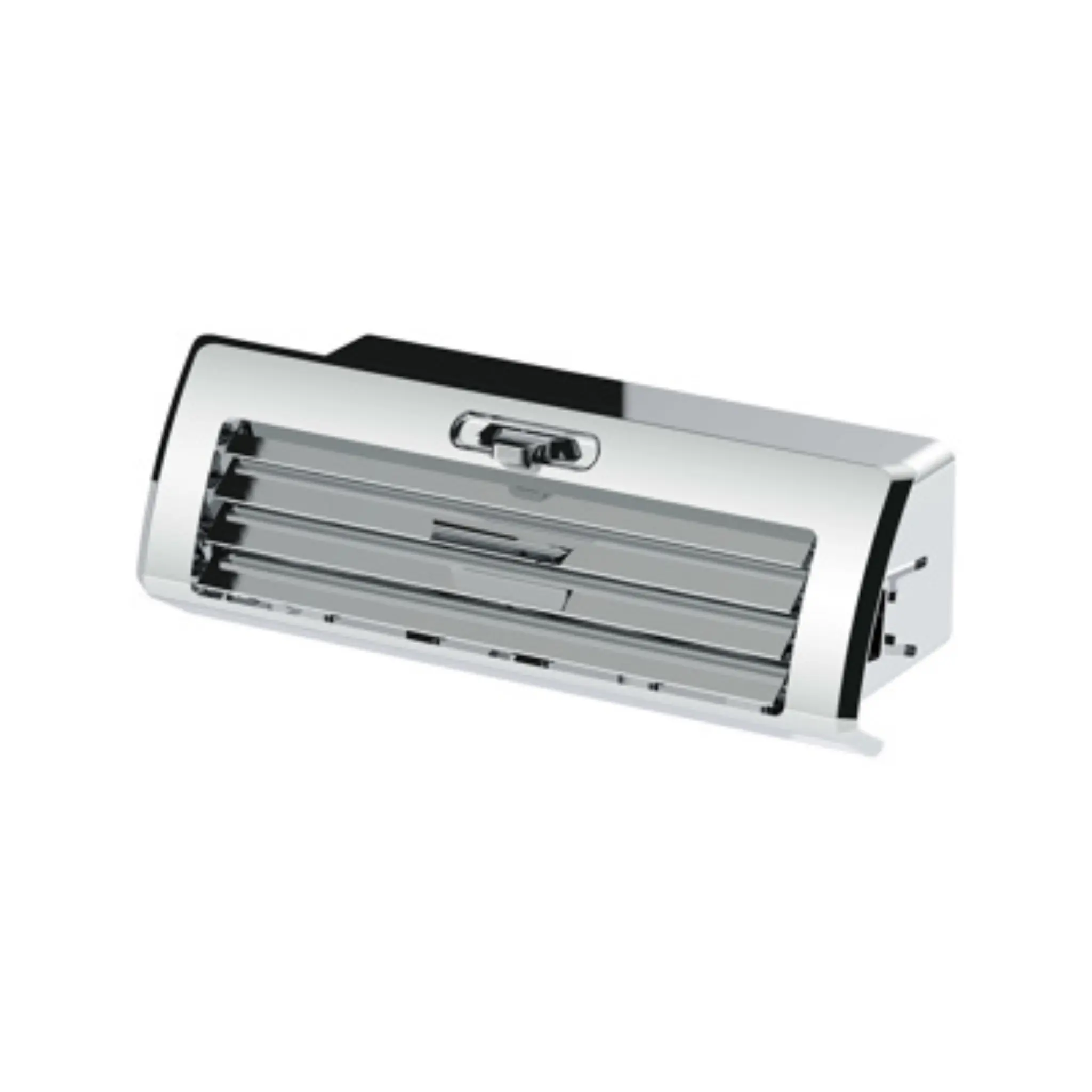 United Pacific 42067 Chrome Injection Molded Plastic Center A/C Vent, Adjustable Airflow Design, Durable Molded Construction for 2008-2017 Freightliner Cascadia