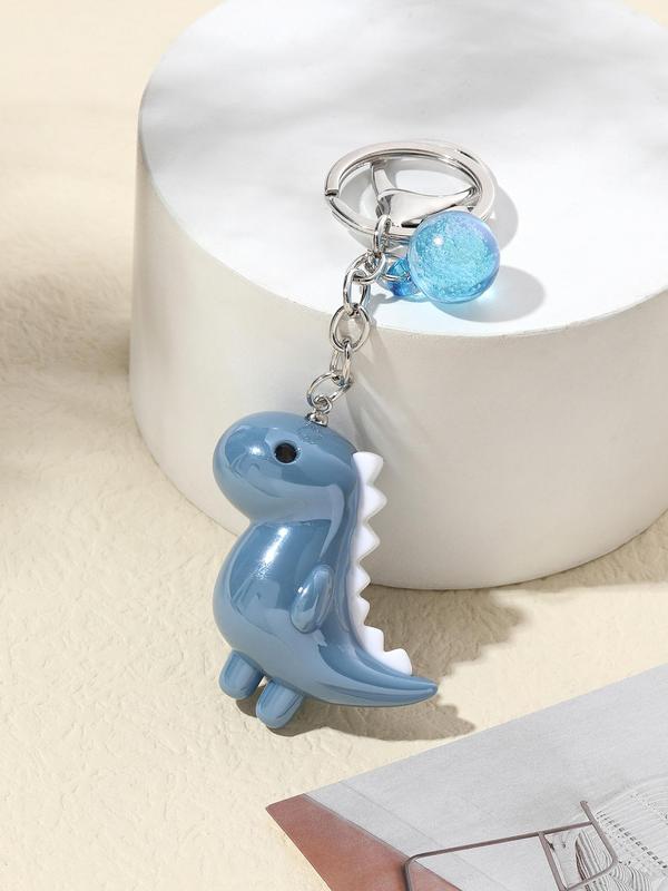 Summer Cute Dinosaur Design Keychain, Animal Shaped Keychain - TikTok Shop