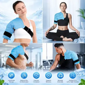 Asian best-selling hot and cold compress ice pack sports protective gear, ice compress shoulder gel protector