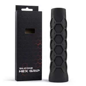 Silicone Hex Grip Sleeve for Pickleball Paddles, Non-Slip Honeycomb Handle Cover, Comfortable Sports & Outdoor Accessory