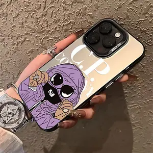 Cool masked man CP Phone Case Suitable for iPhone 17 16e 16 15 14 13 12 11 Mini Pro Max Air X XR XSMAX 8 7 Plus Anti Fall Matte Back Cover