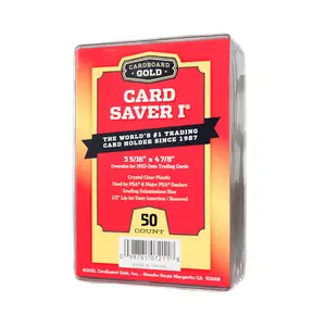 Cardboard Gold Card Saver 1 Semi-Rigid (50 Count)
