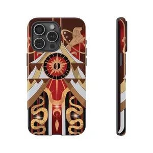 Lucifer Phone Case, Hazbin Hotel Themed Phone Case Premium Matte Texture, Protection, Shockproof,  Anti-Fingerprint For IPhone 17-12, Pro Max, Pro Plus, and Samsung S25-22 Protection Safety