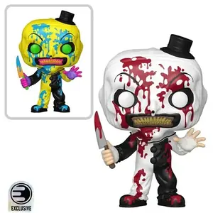 Funko Pop! Terrifier 3 #1948 - Art the Clown with Knife (Bloody) (Common/Chase Option) Vinyl Figure
