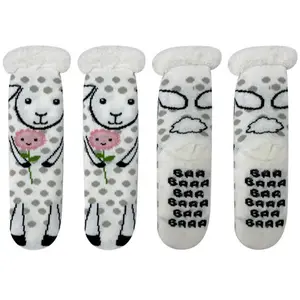 Cozy Moments Lamb Sherpa Socks