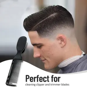 Double-sided Beard Brush for Men, Beard Styling Comb, Men's Beard and Mustache Grooming Brush, Hair Oil Brush for Barber, Comfort Hygiene Product