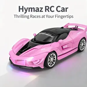 Pink Supercar RC Toy,Fun Remote Control Race Car for Girls,Great Gift Idea,Stylish Pink Remote Control Vehicle