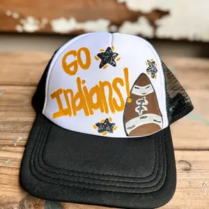 Hand Painted Personalized Trucker Hat for Men and Women