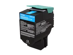 Lexmark C540H1CG High Yield Return Program Toner Cartridge - Cyan